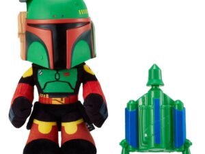 Star Wars The Book Of Boba Fett Electronic Plush Figure Voice Cloner Boba Fett 30 Cm