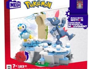 Piplup And Sneasels Snow Day Pokemon Mega Construx Construction Set 11 Cm