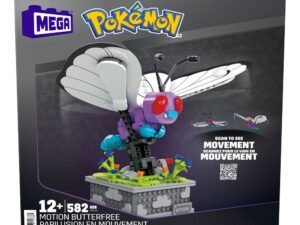 Butterfree Pokemon Mega Construx Construction Set Motion 22 Cm