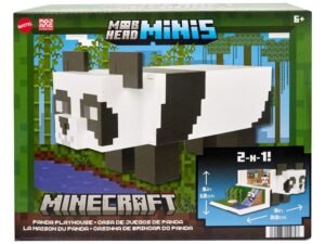 Panda Playhouse Minecraft Mob Head Minis Playset