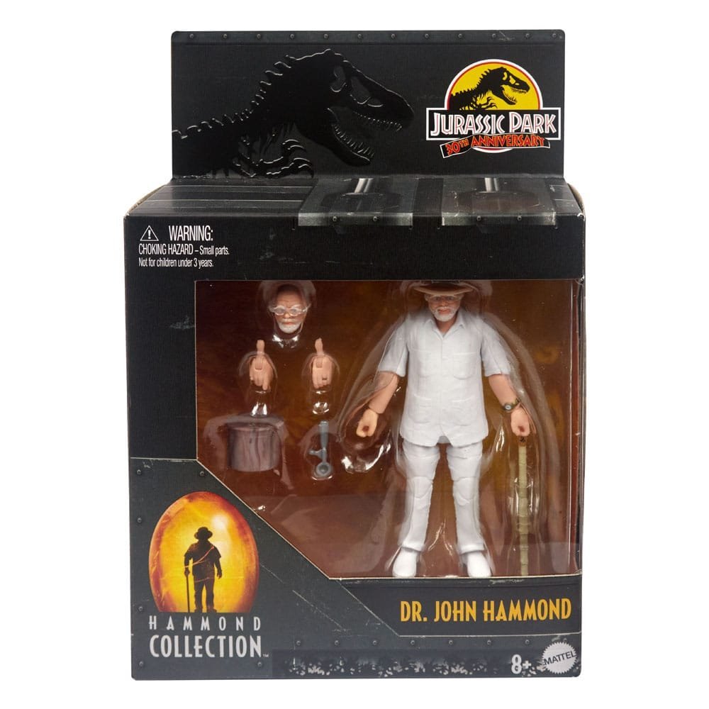 Dr John Hammond Jurassic Park Hammond Collection Action Figure Jurassic World 9 Cm