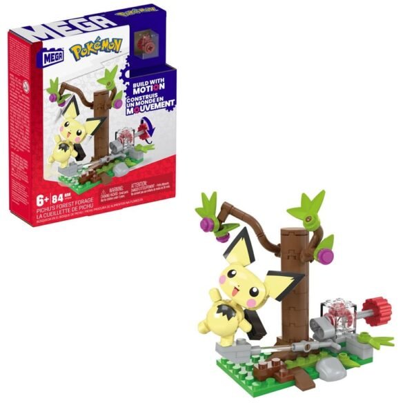 Pichus Forest Forage Pokemon Mega Construx Construction Set