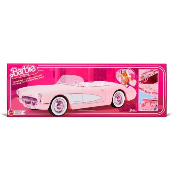Pink Corvette Convertible Barbie The Movie Vehicle