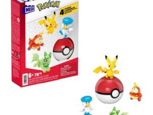 Paldea Region Team Pokemon Mega Construx Construction Set
