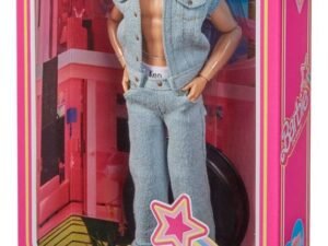 Ken Wearing Denim Matching Barbie The Movie Fashion Doll 27 Cm