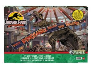 Jurassic Park Minis Advent Calendar 30Th Anniversary
