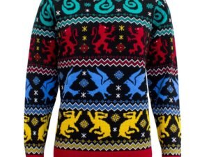 Harry Potter Sweatshirt Christmas Jumper Houses Adults Size