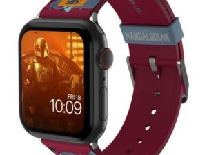 Boba Fett Returns Star Wars The Mandalorian Collection Smartwatch Wristband Cinturino