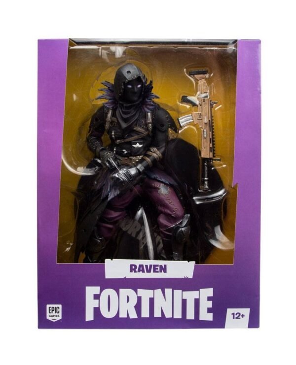 Raven Premium Action Figure Fortnite 28Cm Con Accessori Mcfarlane Toys