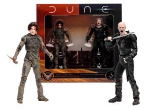 Paul Atreides And Feyd Rautha Harkonnen Dune Part Two Action Figure 2 Pack 18 Cm