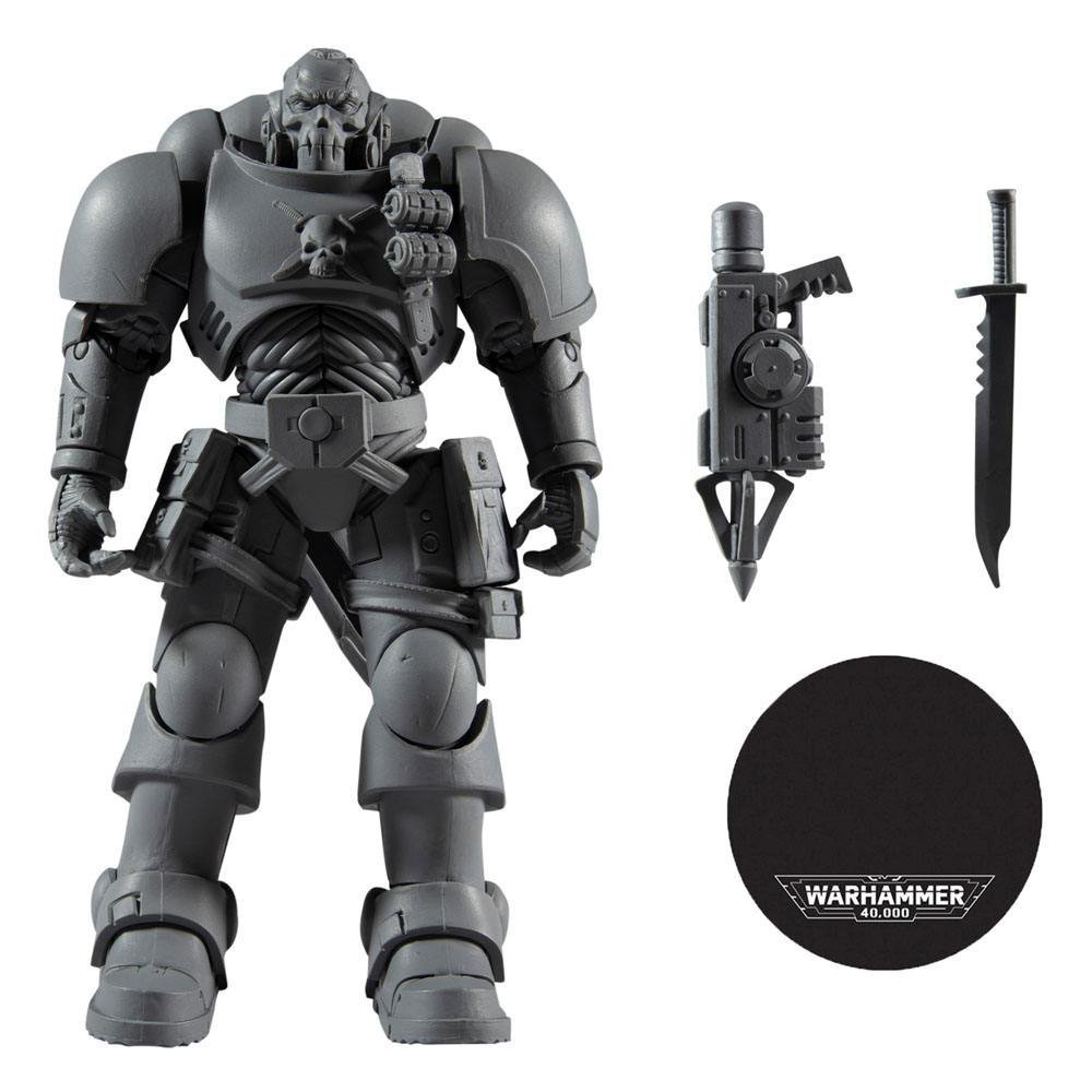 Space Marine Reiver Artist Proof With Grapnel Launcher Warhammer 40K Action Figure 18 Cm