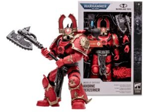 Khorne Berzeker World Eater Warhammer 40K Action Figure 18 Cm