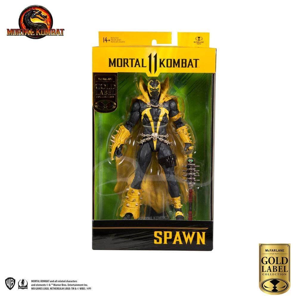 Mortal Kombat Action Figure Spawn Curse Of Apocalypse Gold Label Series 18 Cm July 2021
