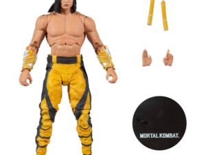 Liu Kang Fighting Abbott Mortal Kombat Action Figure 18 Cm