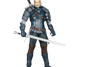 Geralt Of Rivia Viper Armor Teal Dye The Witcher Action Figure 18 Cm