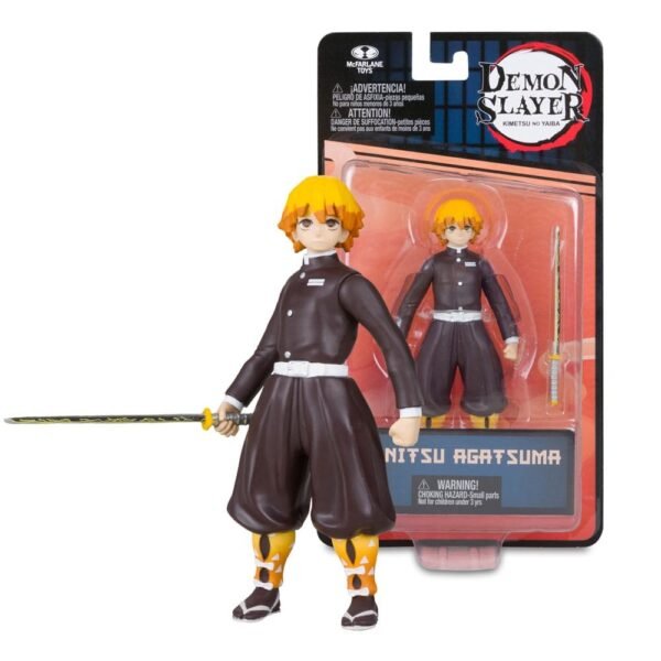 Zenitsu Agatsuma Demon Slayer Kimetsu No Yaiba Action Figure 13 Cm