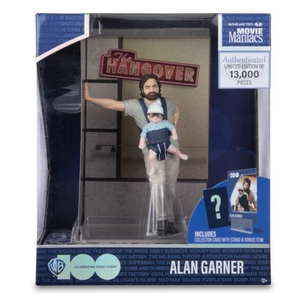 Alan Garner The Hangover Movie Maniacs Action Figure 18 Cm