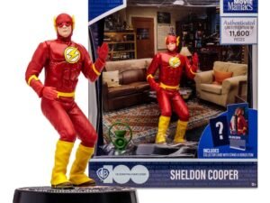 Sheldon Cooper As The Flash The Big Bang Theory Movie Maniacs Figure 15 Cm