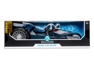 Bat Raptor With Batman The Batman Who Laughs Dc Multiverse 18 Cm