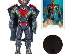 Superman Energized Unchained Armor Gold Label Dc Multiverse Action Figure 18 Cm