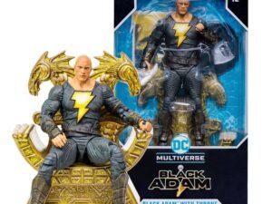 Black Adam With Throne Dc Black Adam Movie Action Figure 18 Cm