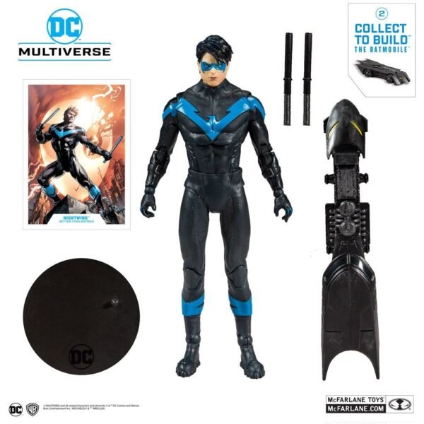 Nightwing Better Than Batman Dc Rebirth Build A Action Figure 18 Cm