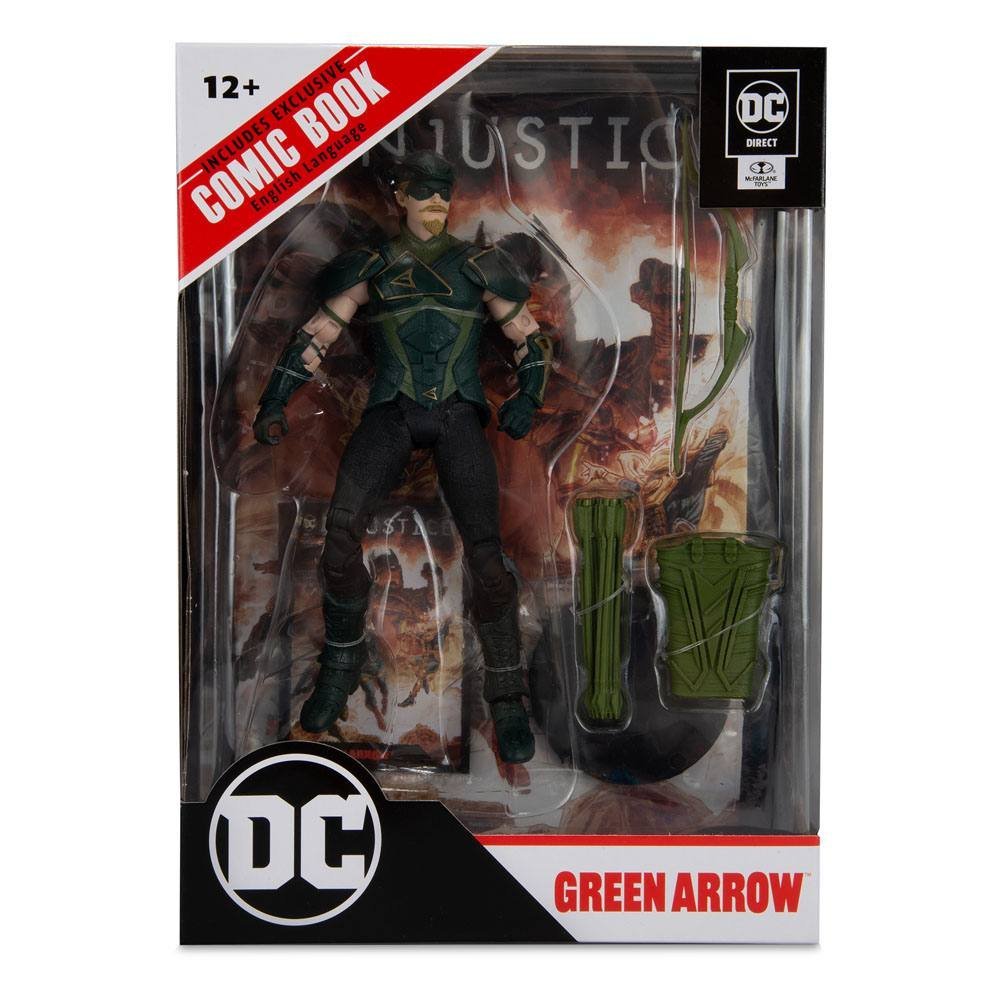 Dc Direct Gaming Action Figure Green Arrow Injustice 2 18 Cm