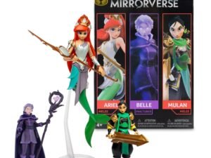Mulan Belle Fractured Arielle Gold Label Disney Mirrorverse Action Figures Princess Pack 13 18 Cm