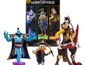 Genie Scrooge Mcduck Goofy Gold Label Disney Mirrorverse Action Figures Combopack 13 18 Cm