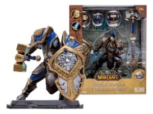 Human Paladin Warrior World Of Warcraft Posed Figure 15 Cm