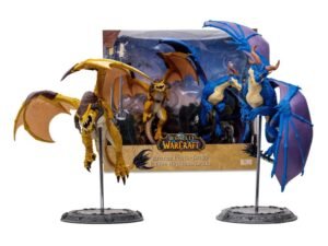 Blue Highland Drake And Bronze Proto Drake World Of Warcraft Dragons Multipack