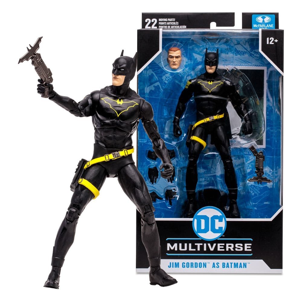 Jim Gordon As Batman Batman Endgame Dc Multiverse Action Figure 18 Cm