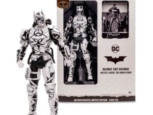 Hazmat Suit Batman Line Art Gold Label Dc Multiverse Action Figure 18 Cm