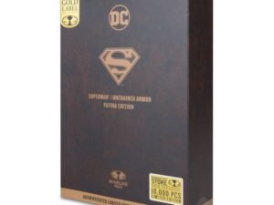 Superman Unchained Armor Patina Gold Label Dc Multiverse Action Figure 18 Cm