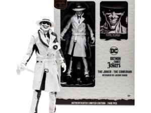 The Joker The Comedian Batman Three Jokers Dc Multiverse Sketch Edition Gold Label Action Figure 18 Cm