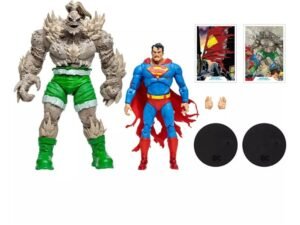 Superman Vs Doomsday Gold Label Dc Multiverse Action Figure 18 Cm