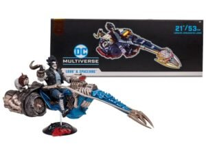 Lobo With Spacehog Vehicle Gold Label Dc Multiverse Action Figure