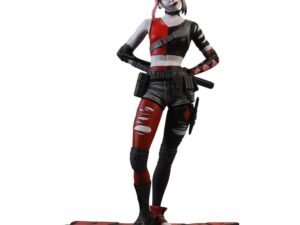 Harley Quinn Red White Black Dc Direct Resin Statue By Simone Di Meo 17 Cm