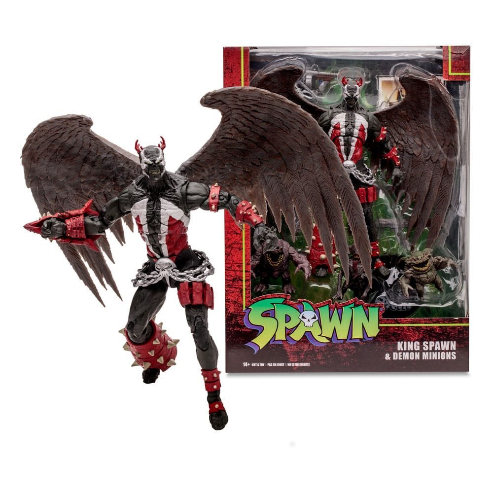 King Spawn With Wings And Minions Megafig Action Figure 30 Cm