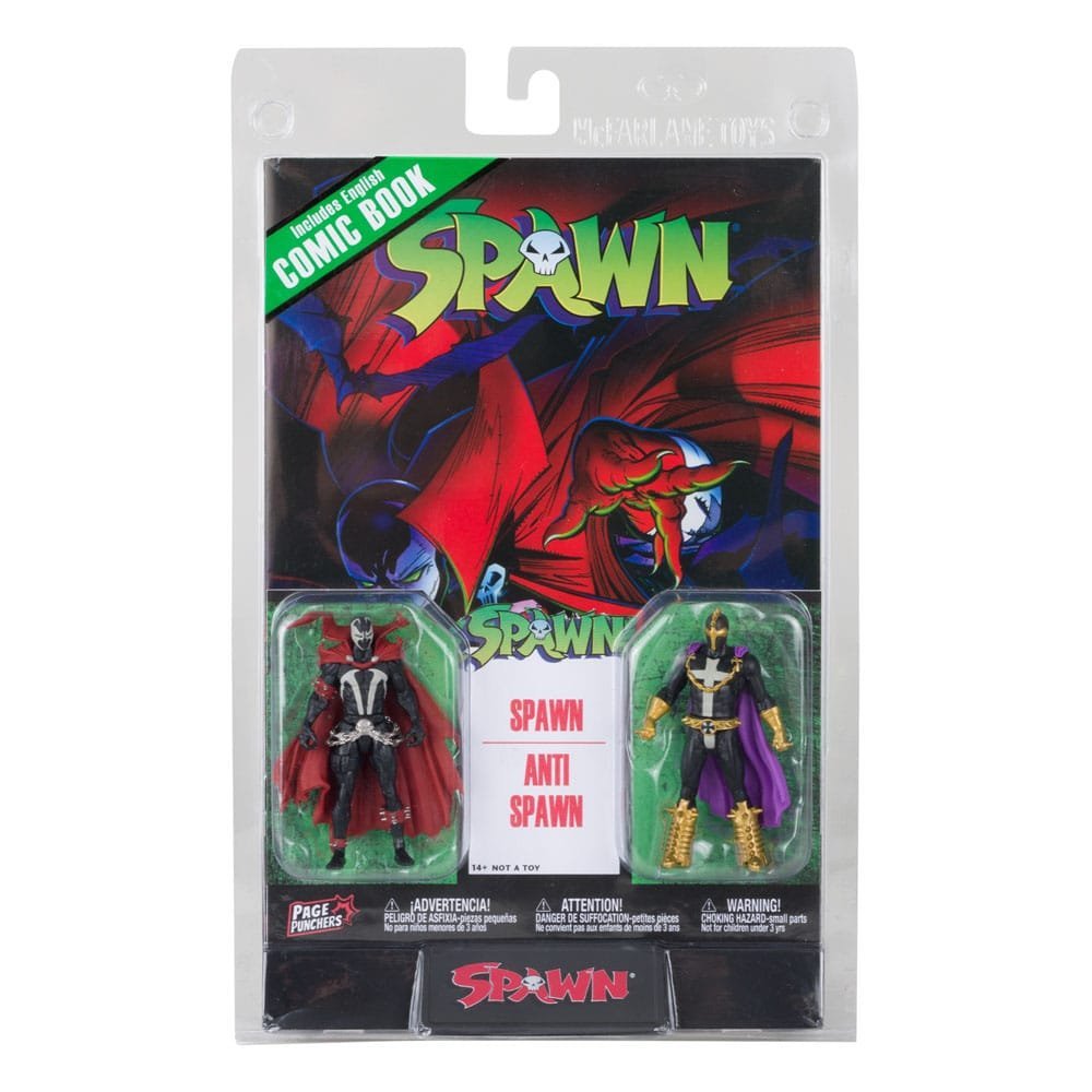 Spawn And Anti Spawn Spawn 1 Figures 2 Packs Page Punchers
