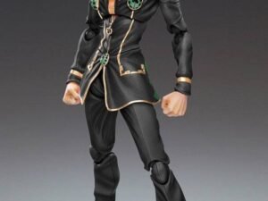Jojos Bizarre Adventure Part5 Super Action Action Figure Chozokado Giorno Giovanna Ver Black 15 Cm