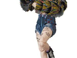 Birds Of Prey Maf Ex Action Figure Harley Quinn Caution Tape Jacket Ver 15 Cm April 2022