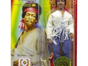 Jimi Hendrix Action Figure Woodstock Flocked 20 Cm