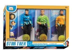 Star Trek Action Figures 3 Pack Spock Kirk Chekov 20 Cm