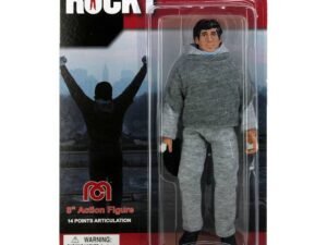 Rocky Action Figure New Rocky Balboa In Sweatsuit 20 Cm