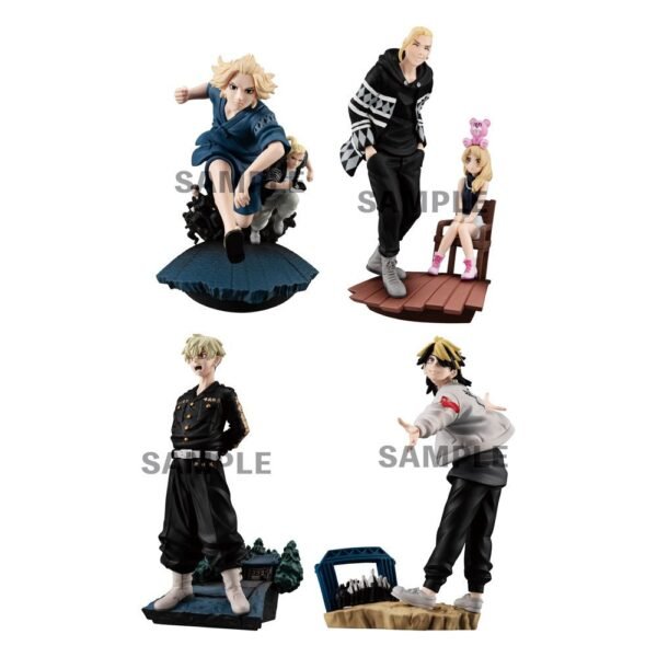 Tokyo Revengers Petitrama Series Trading Figure 8 Cm Toman Heroic Scenes Vol 2