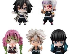 Demon Slayer Kimetsu No Yaiba Trading Figure 5 Pack Sailor Tanjiro The Hashira Mascot Set B 5 Cm