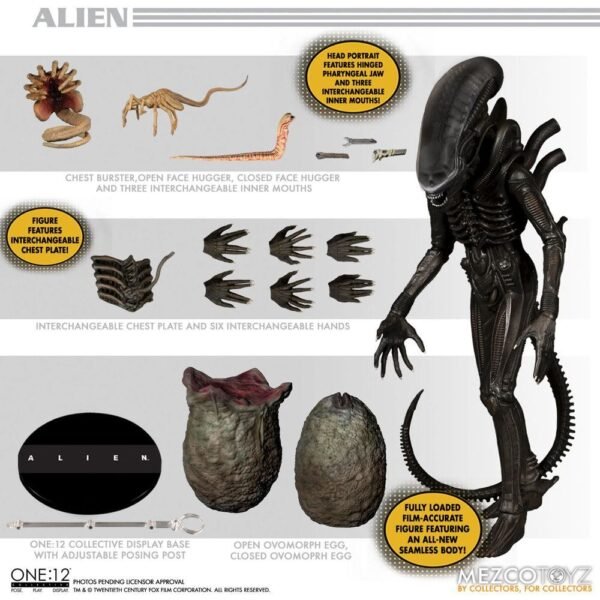 Alien Action Figure 1 12 Alien 18 Cm
