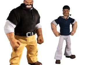 Popeye Action Figures 1 12 Popeye Bluto Stormy Seas Ahead Deluxe Box Set End March 2021