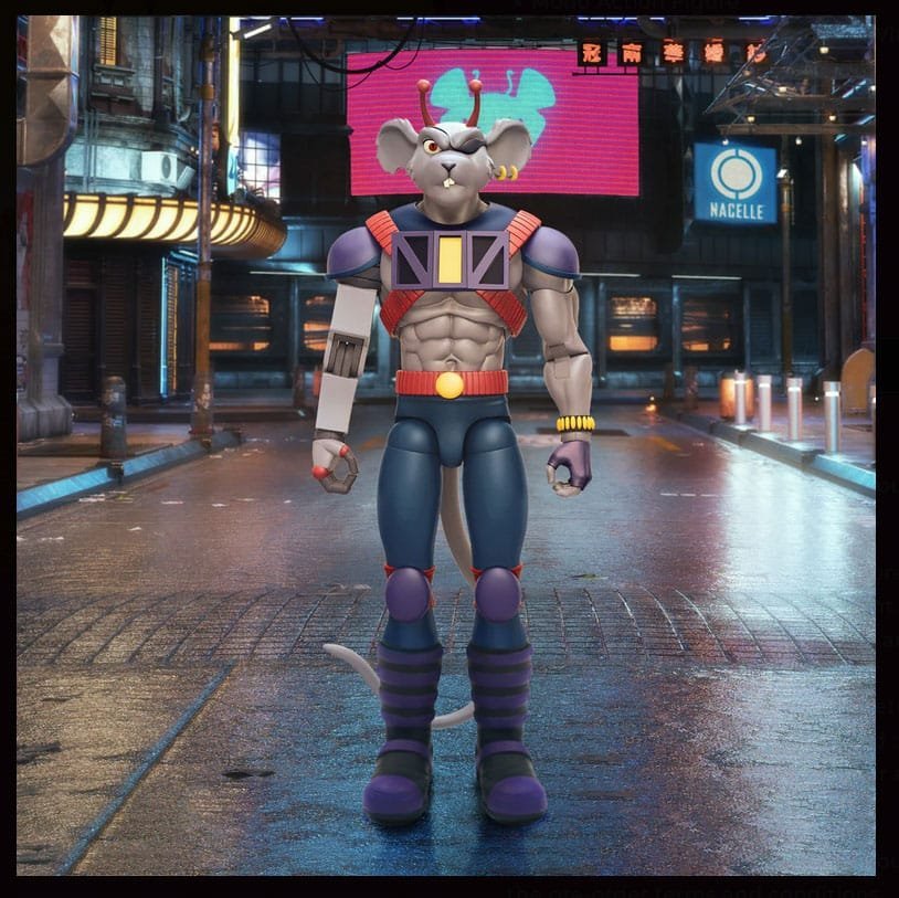 Modo Biker Mice From Mars Action Figure 20 Cm